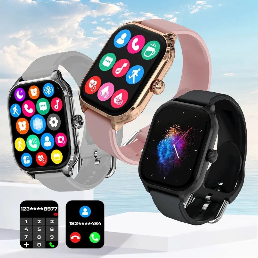 2026 New Bluetooth Call Smart Watch Electronics Smartwatch Digital Fitness Clock Sports Wrist Watches for Man Woman Android iOS